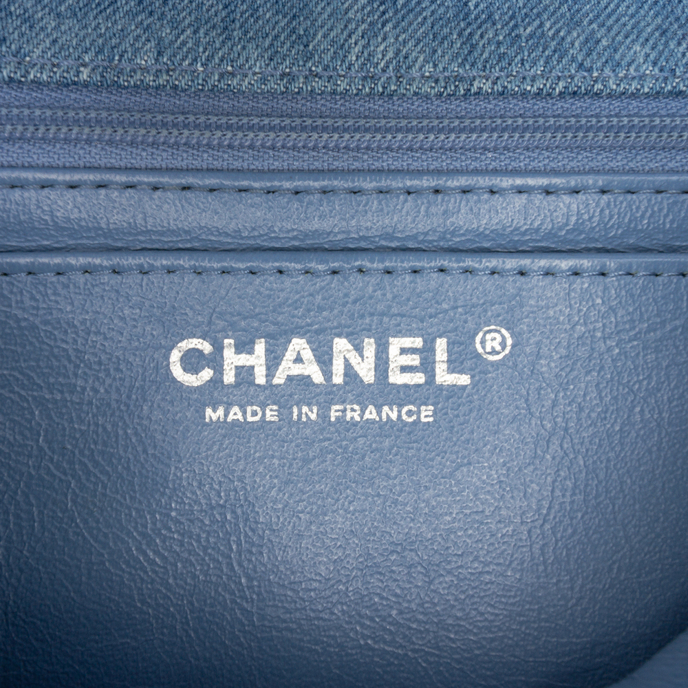 Pre-Loved Chanel Mini Rectangular Classic Denim B… - image 5